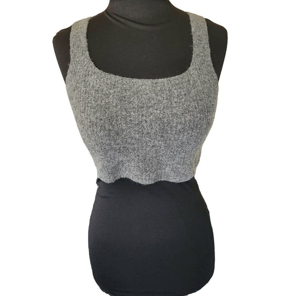 Everlane Womens Cropped Tank Top Sweater Medium NWT